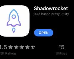 ios小火箭使用教程(苹果Shadowrocket怎么用)