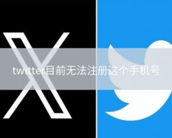 twitter目前无法注册这个手机号