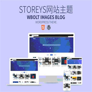 响应式Storeys免费资源下载站模板源码 WordPress主题