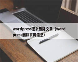 wordpress怎么删除文章（wordpress删除页脚信息）