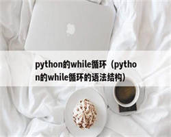 python的while循环（python的while循环的语法结构）