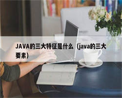 JAVA的三大特征是什么（java的三大要素）