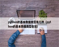 python的基本数据类型有几种（python的基本数据类型包括）