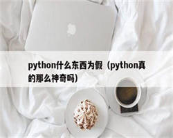 python什么东西为假（python真的那么神奇吗）