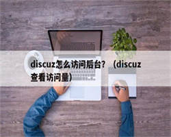 discuz怎么访问后台？（discuz查看访问量）