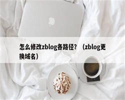 怎么修改zblog各路径？（zblog更换域名）