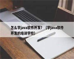 怎么学java软件开发？（学java软件开发的培训学校）