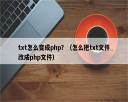 txt怎么变成php？（怎么把txt文件改成php文件）