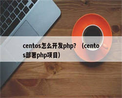 centos怎么开发php？（centos部署php项目）