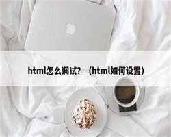 html怎么调试？（html如何设置）