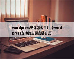 wordpress主体怎么用？（wordpress支持的主题安装方式）