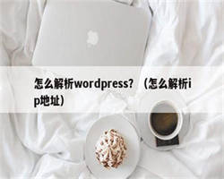 怎么解析wordpress？（怎么解析ip地址）