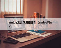 emlog怎么改成描述？（emlog转wp）