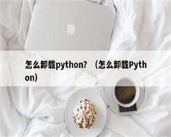 怎么卸载python？（怎么卸载Python）