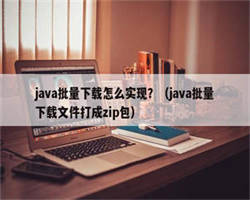 java批量下载怎么实现？（java批量下载文件打成zip包）