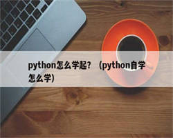 python怎么学起？（python自学怎么学）