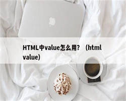 HTML中value怎么用？（html value）